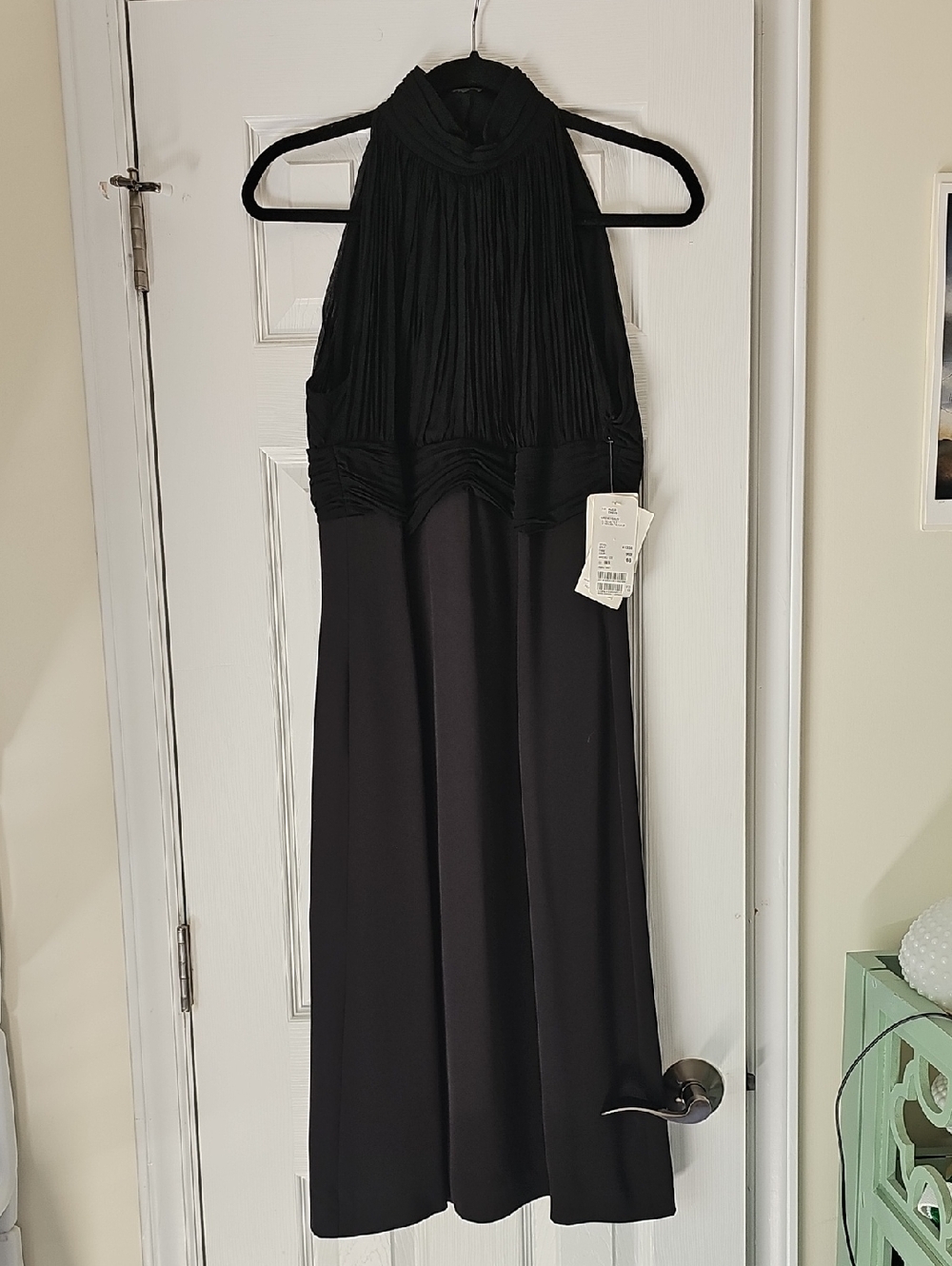 Escada *NWT* Black Halter Dress